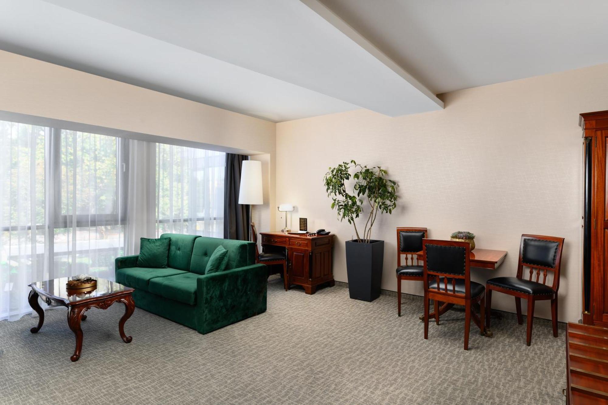 Hotel Divinus Debrecen Exterior foto A living room