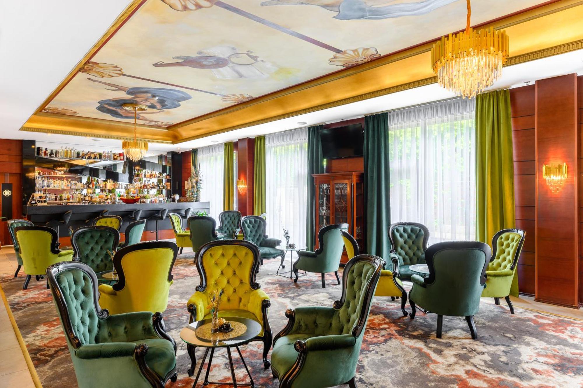 Hotel Divinus Debrecen Exterior foto The bar